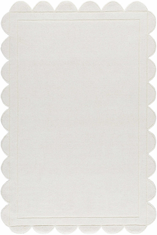 Uhuro White Geometric Area Rug - Quahog Bay Bedding