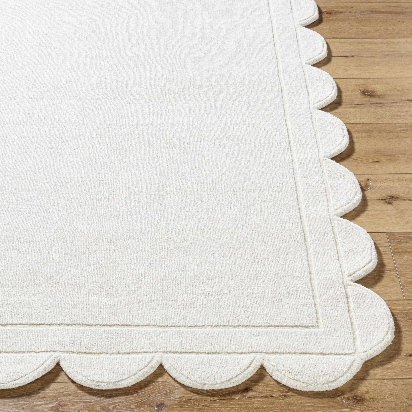 Uhuro White Geometric Area Rug - Quahog Bay Bedding