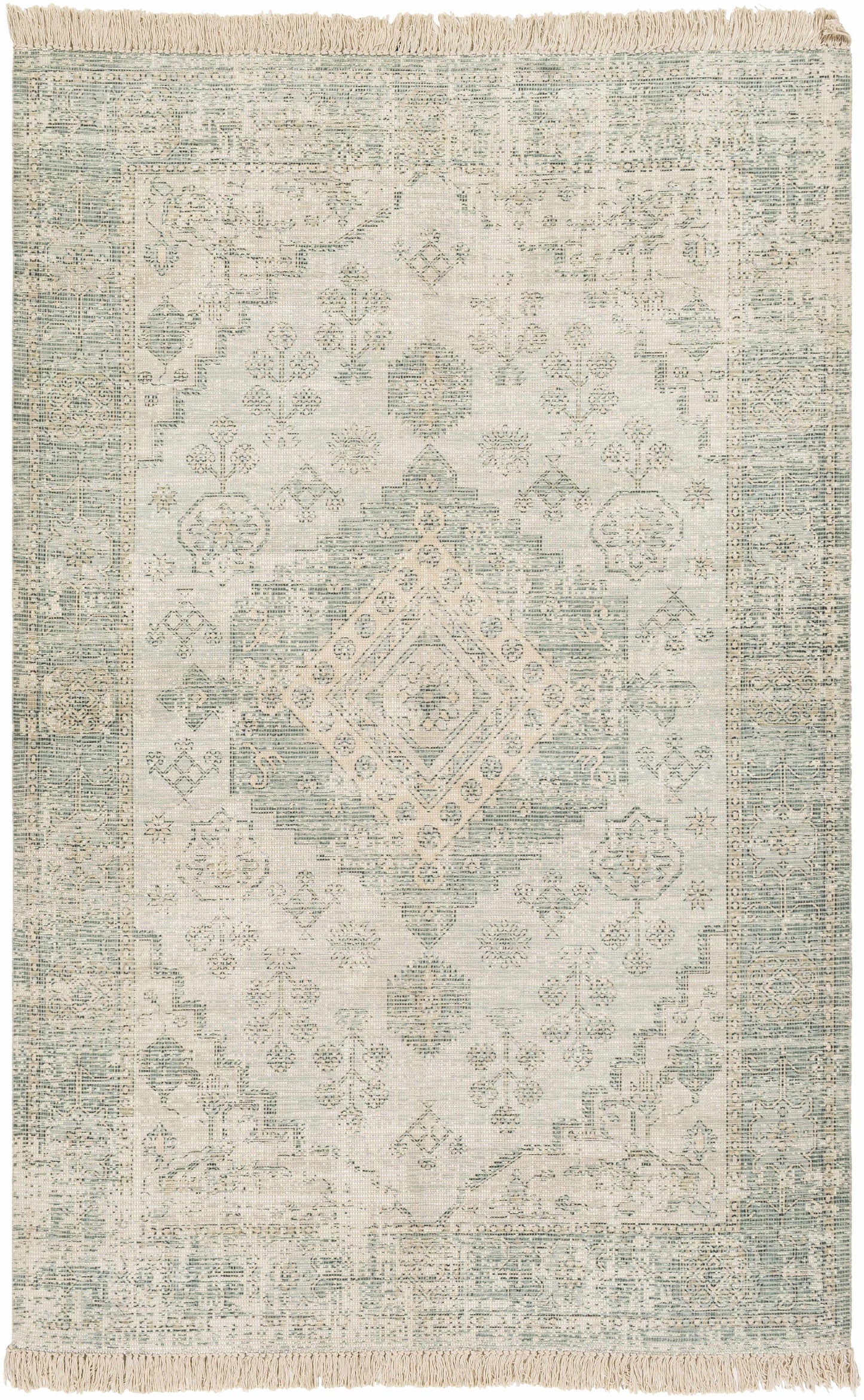 Undy Handmade Cotton-blend Rug