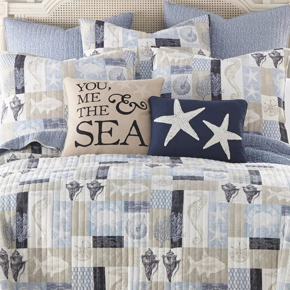 Cerralvo Quilt Cover Set Beautiful Coastal Bedding Sets - Quahog Bay Bedding