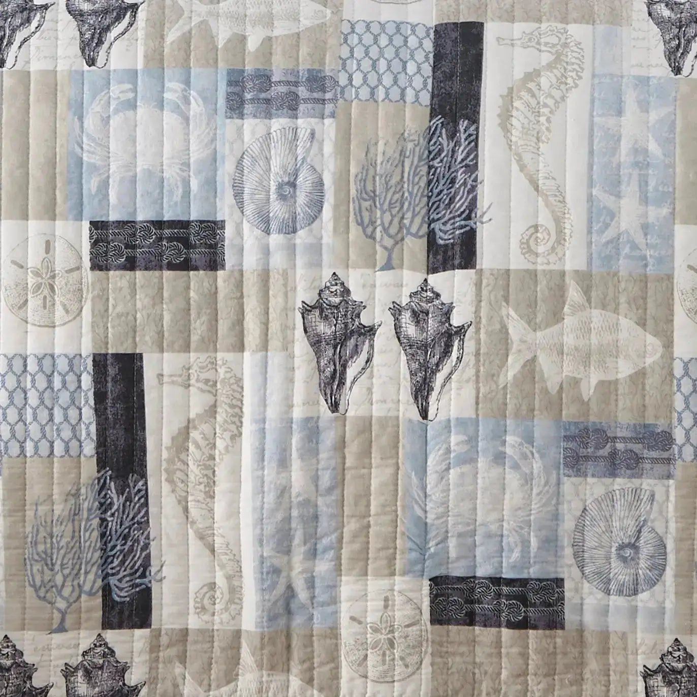 Cerralvo Quilt Cover Set Beautiful Coastal Bedding Sets - Quahog Bay Bedding