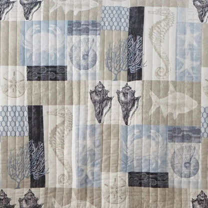 Cerralvo Quilt Cover Set Beautiful Coastal Bedding Sets - Quahog Bay Bedding