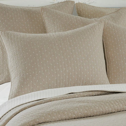 Universal V Berth 100% Cotton Quilt Cover Sets American Made - Taupe - Quahog Bay Bedding