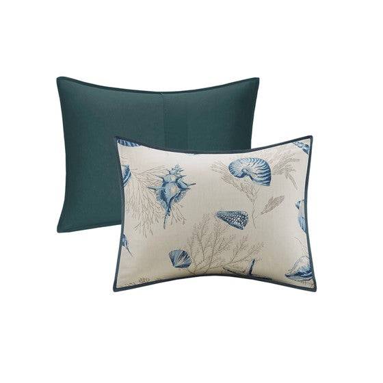 Madison Park Bayside Nautical Quilt Set 6PC - Quahog Bay Bedding