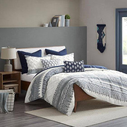 Mila 100% Cotton Duvet Cover Set - Quahog Bay Bedding