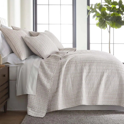 Nautical Stripe Quilt Bedding Set - 27