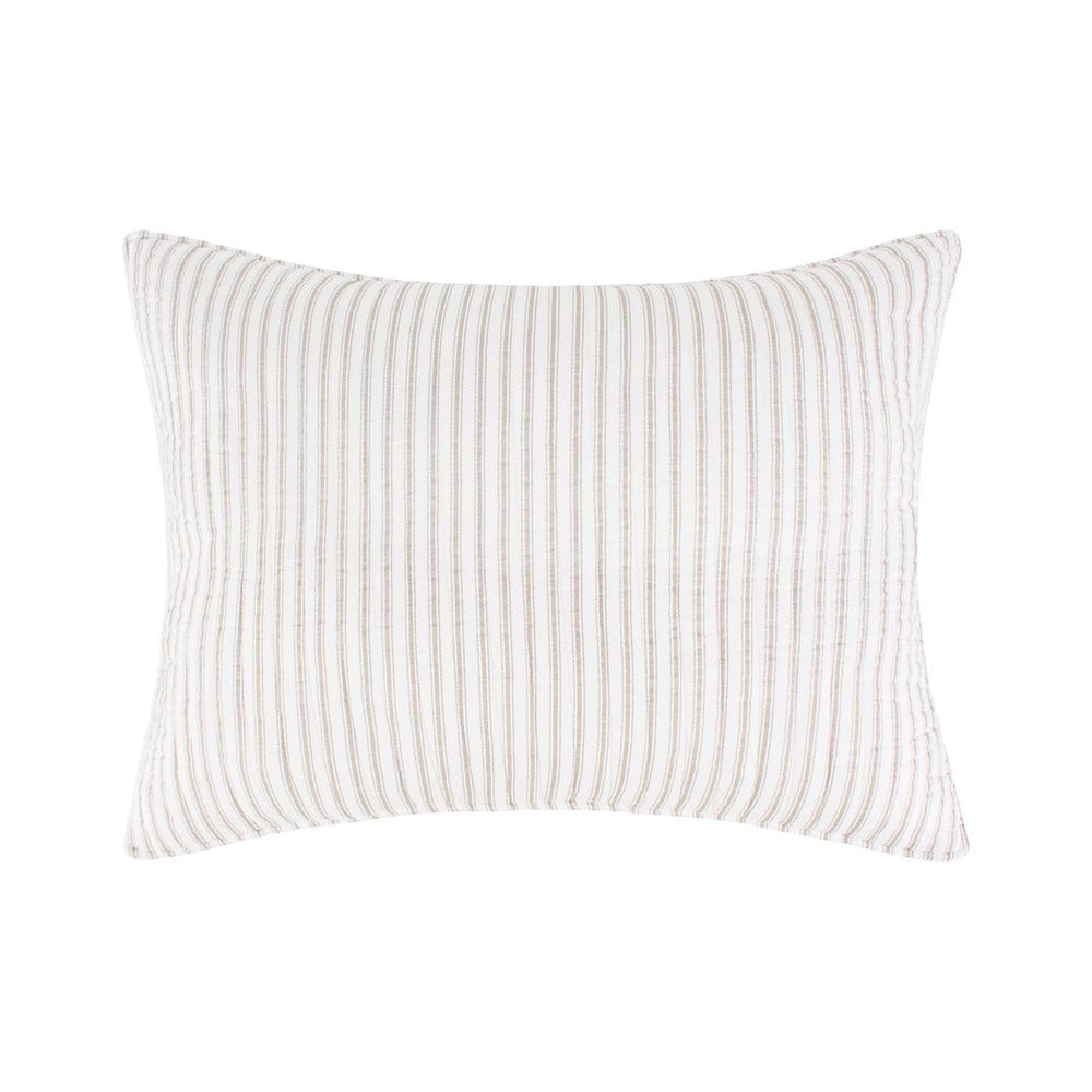 Universal V Berth Tobago Stripe Reversible Boat Quilt Set - Boat Bedding - Quahog Bay Bedding