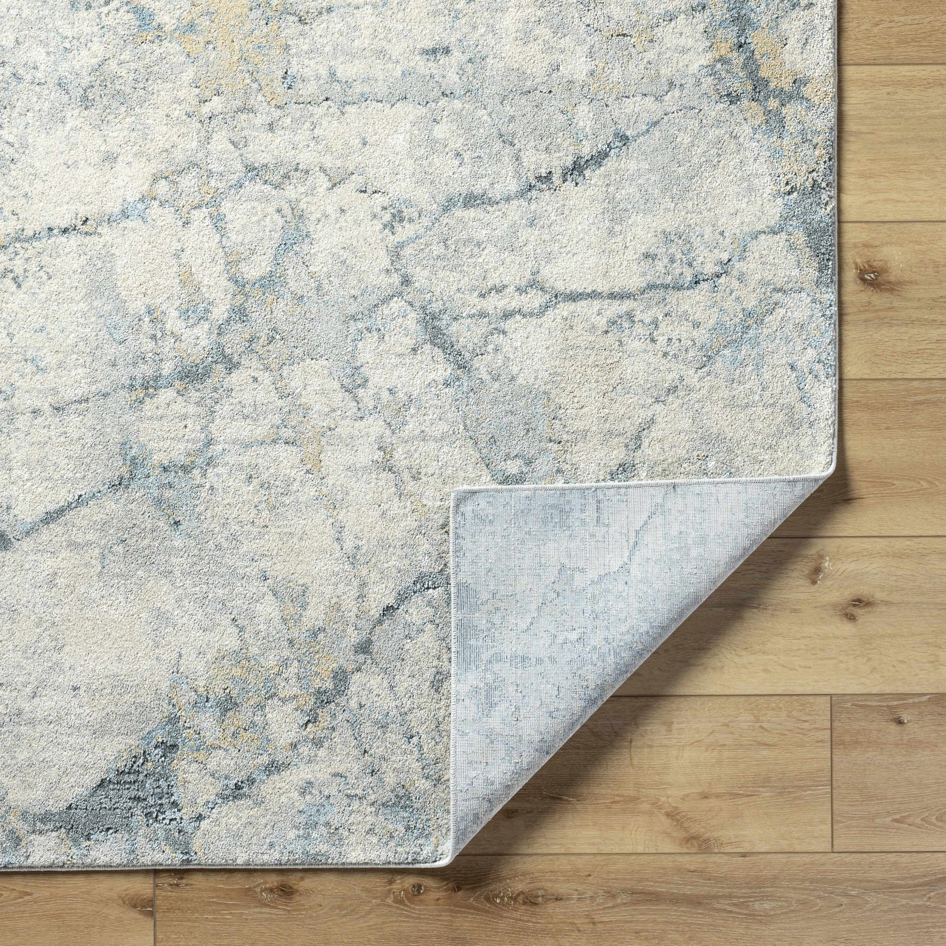 Urowo Light Gray Thick Luxe Rug - Quahog Bay Bedding