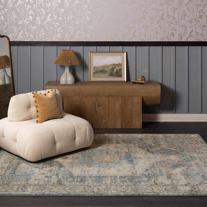 Vaeda Blue Thick Luxe Rug - Quahog Bay Bedding