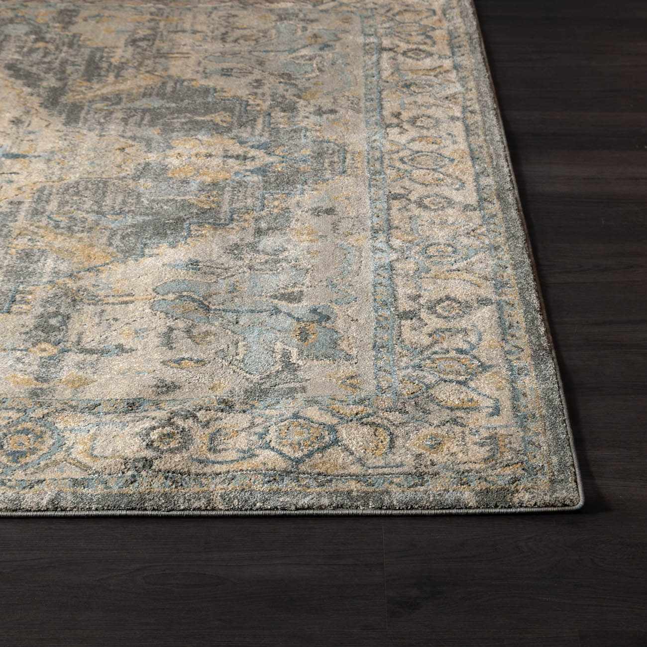 Vaeda Blue Thick Luxe Rug - Quahog Bay Bedding