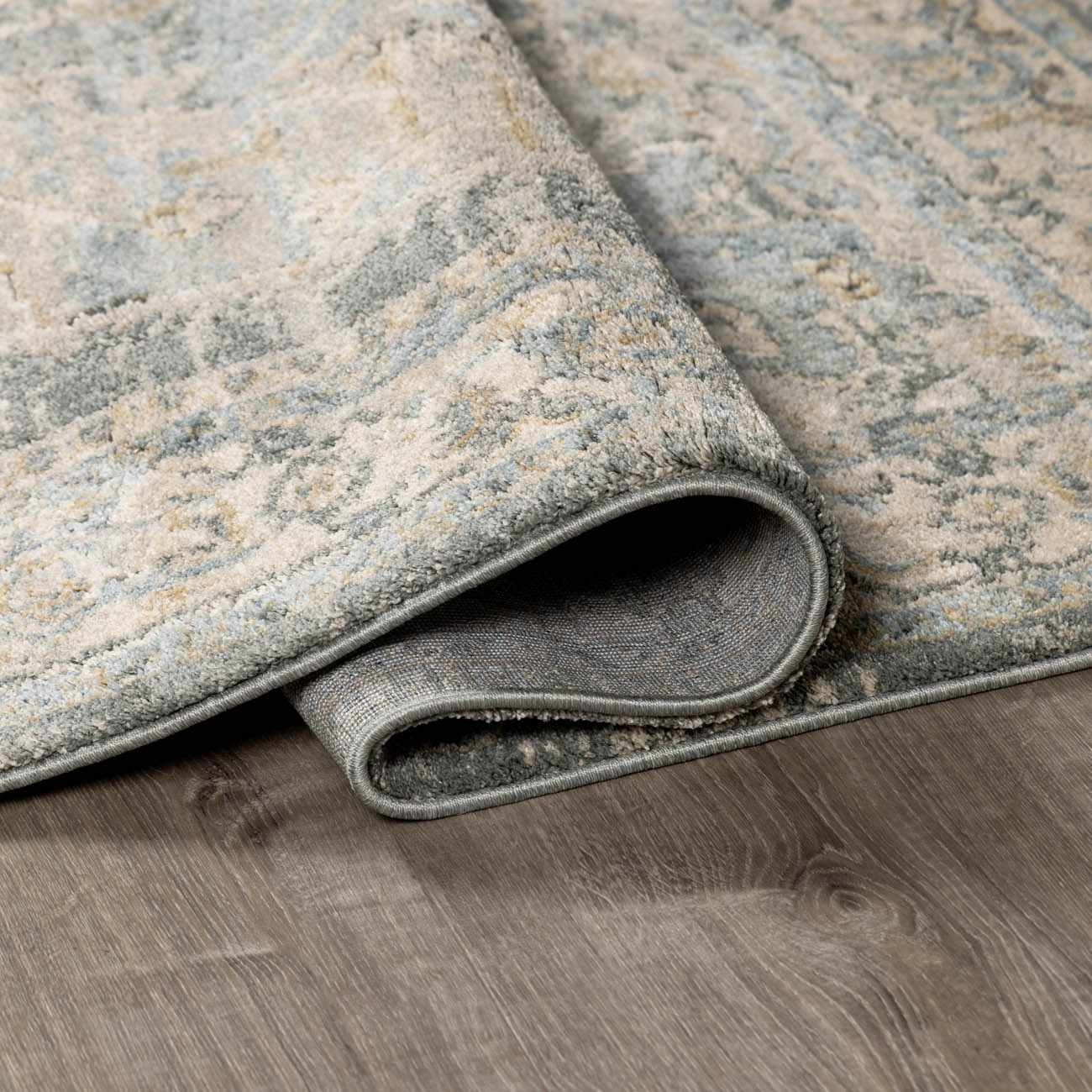 Vaeda Blue Thick Luxe Rug - Quahog Bay Bedding