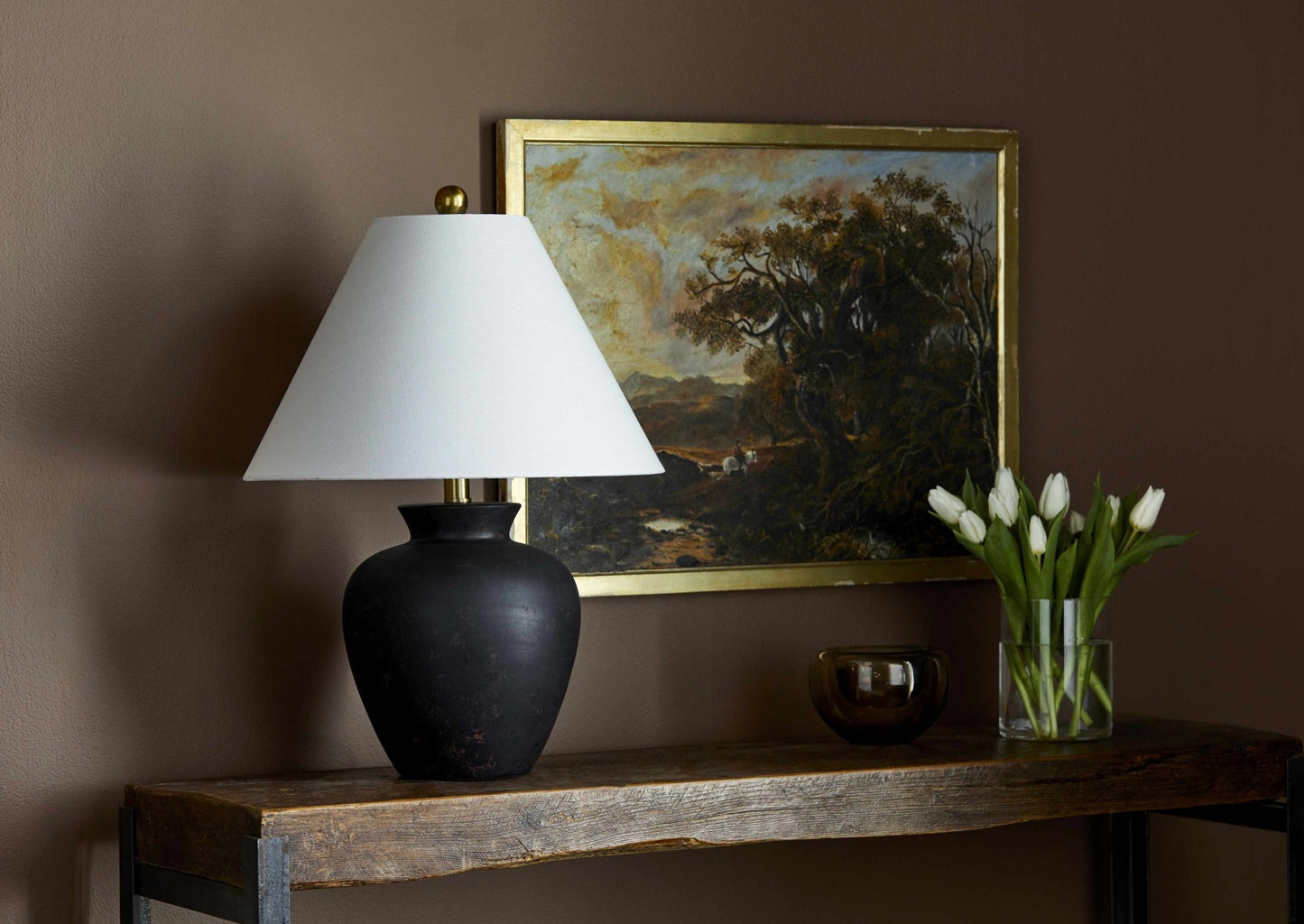 Valderrey Black Table Lamp - Quahog Bay Bedding