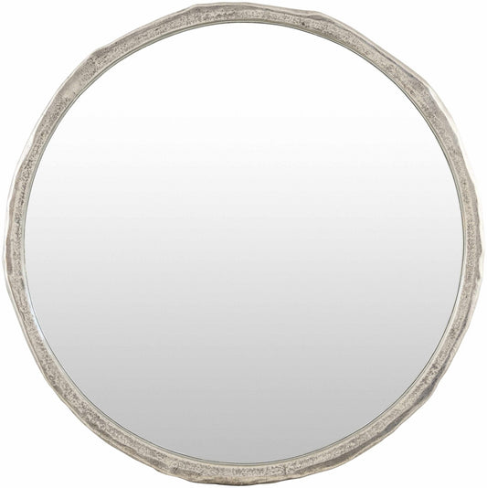 Vallelado Metallic - Nickel Accent Mirror - Quahog Bay Bedding