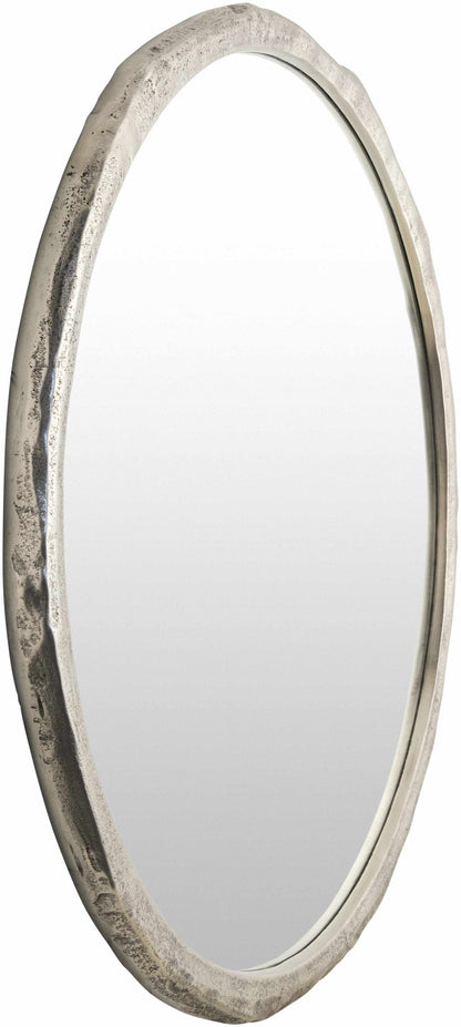 Vallelado Metallic - Nickel Accent Mirror - Quahog Bay Bedding