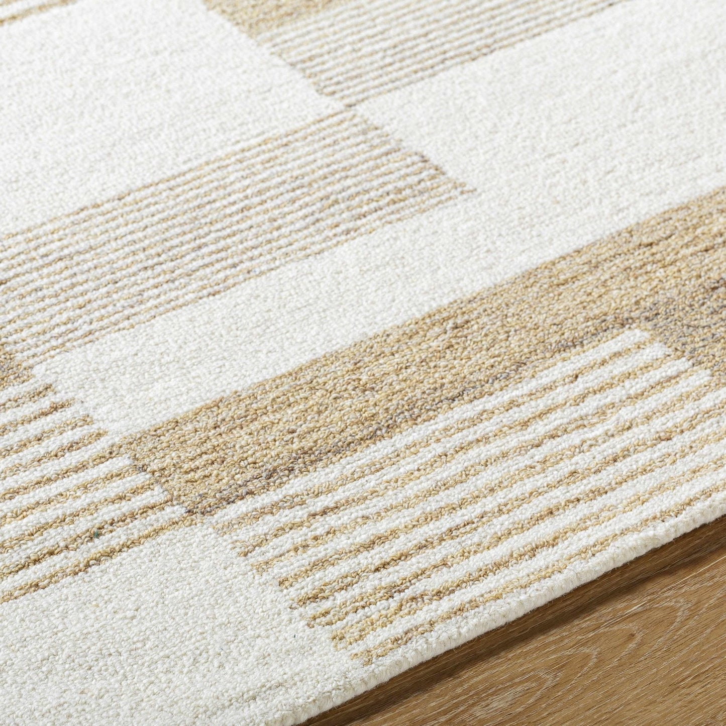 Varen Broken - Striped Area Rug - Quahog Bay Bedding