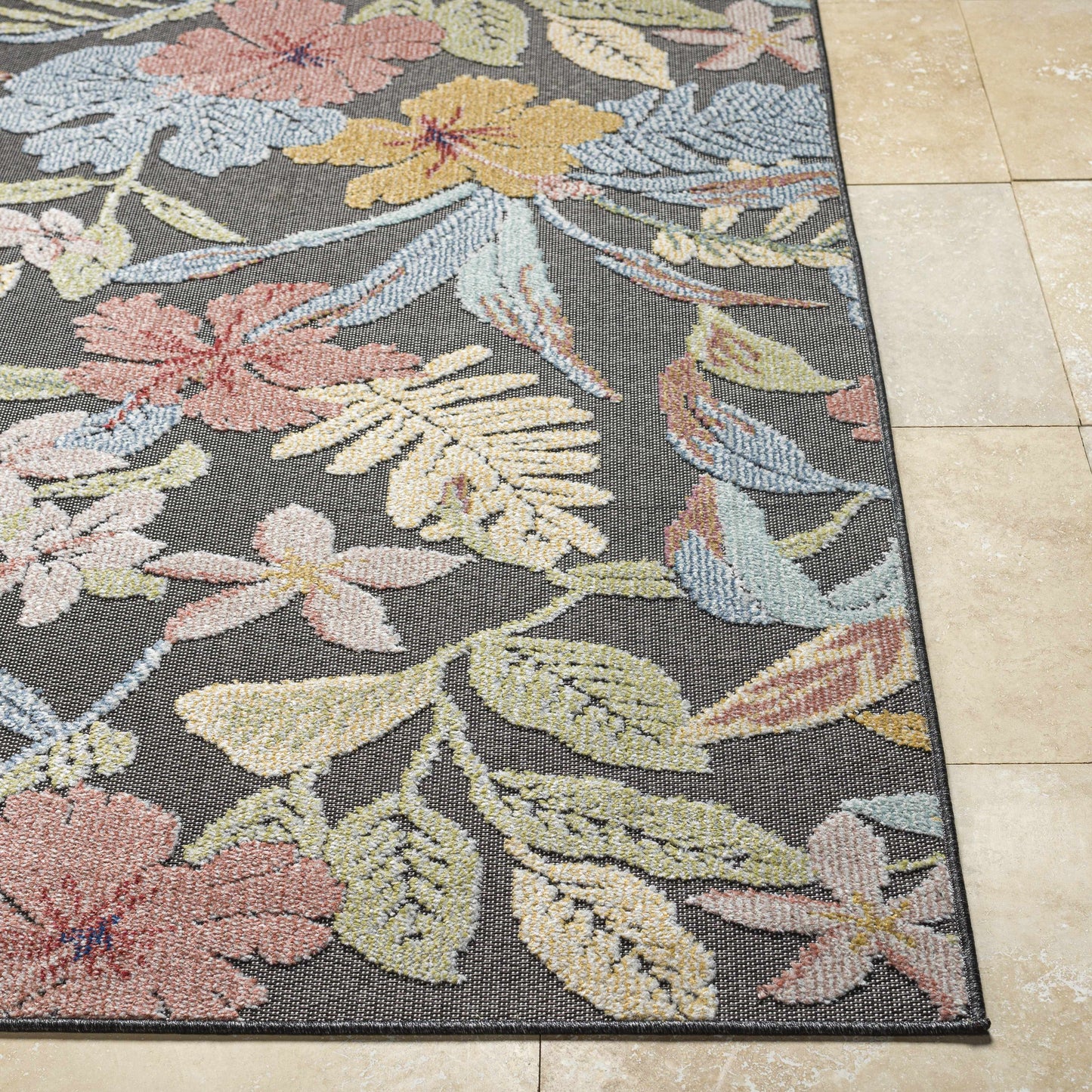 Vicky Floral Outdoor Area Rug