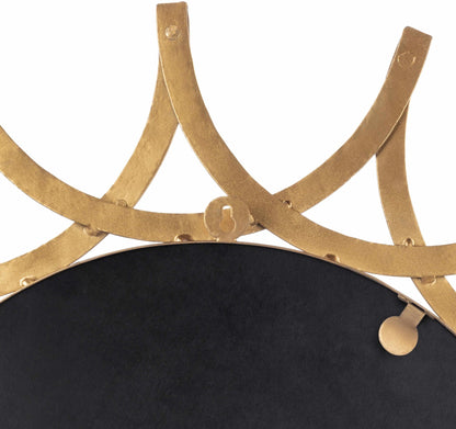 Vivi Gold Metal Mirror - Quahog Bay Bedding