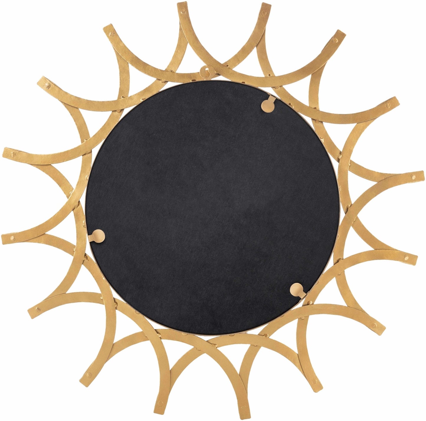 Vivi Gold Metal Mirror - Quahog Bay Bedding