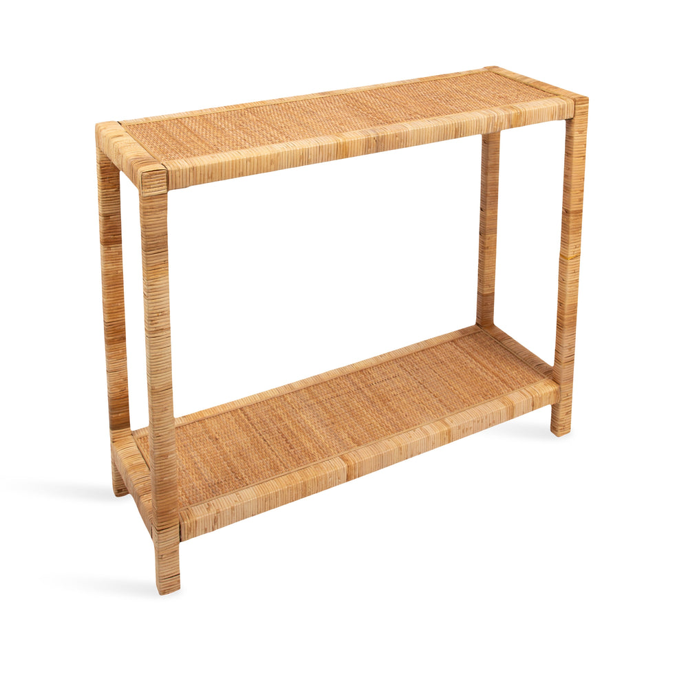 Rafina Natural Rattan Console Table