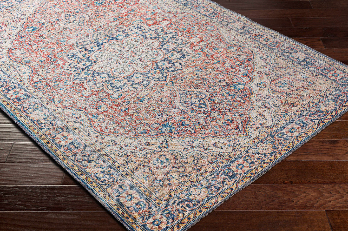Wacousta Red&Blue Washable Rug - Limited Edition