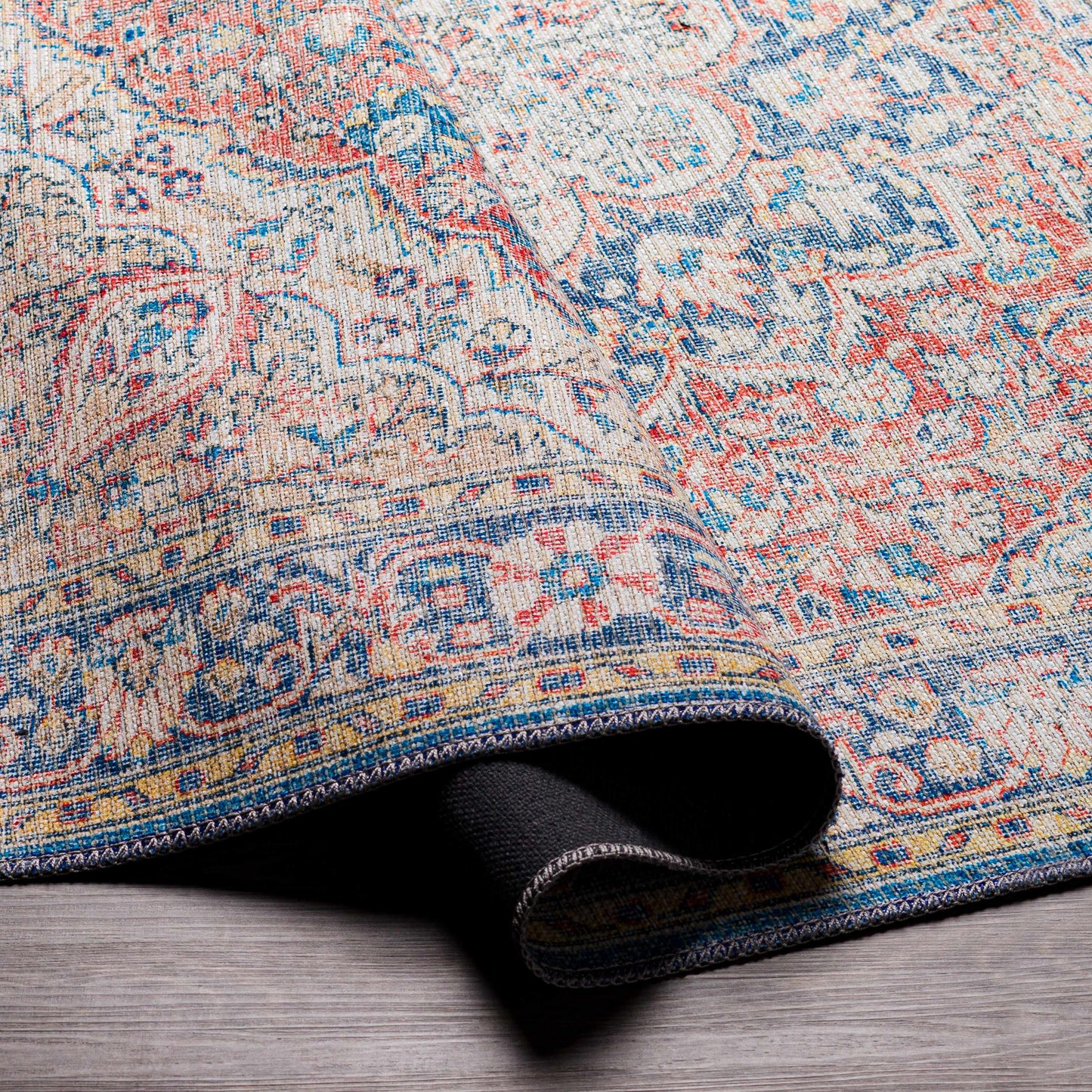 Wacousta Red&Blue Washable Rug - Limited Edition