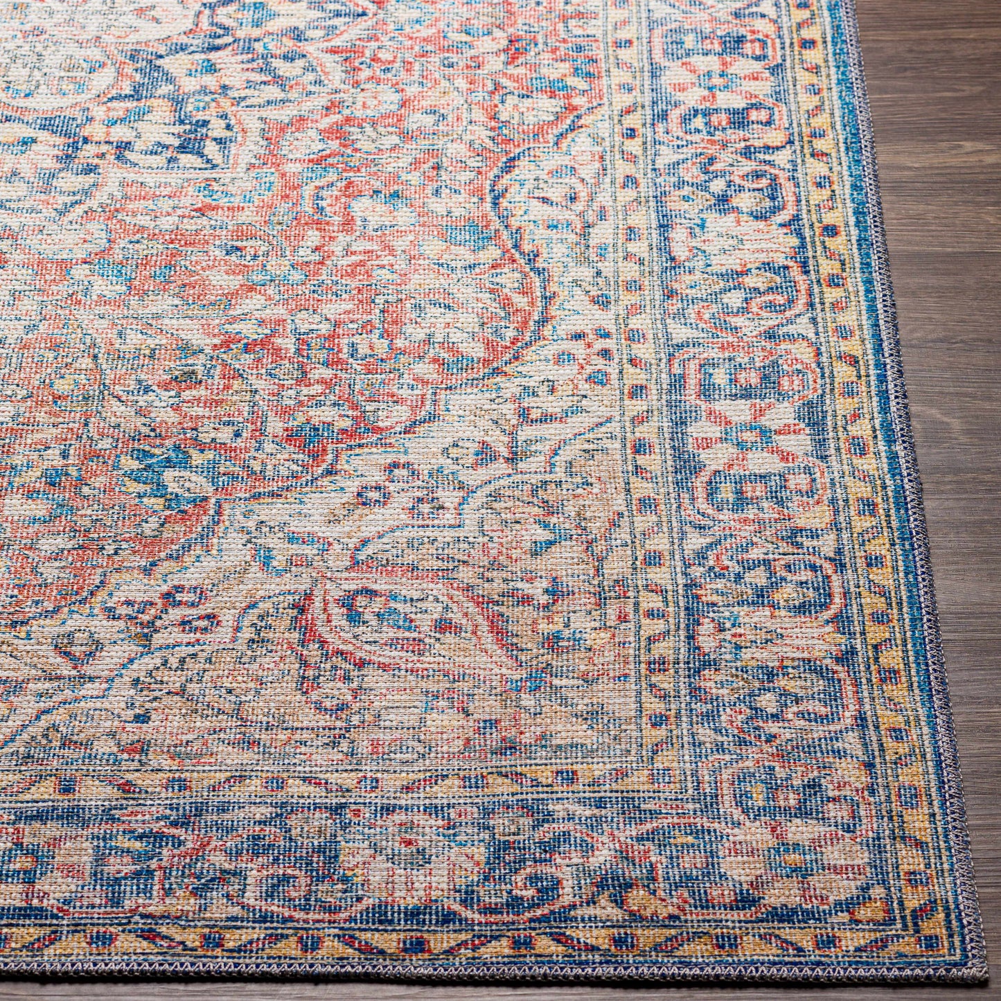 Wacousta Red&Blue Washable Rug - Limited Edition