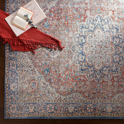 Wacousta Red&Blue Washable Rug - Limited Edition