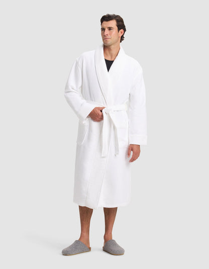 Waffle Bath Robe - Quahog Bay Bedding