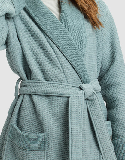 Waffle Bath Robe - Quahog Bay Bedding