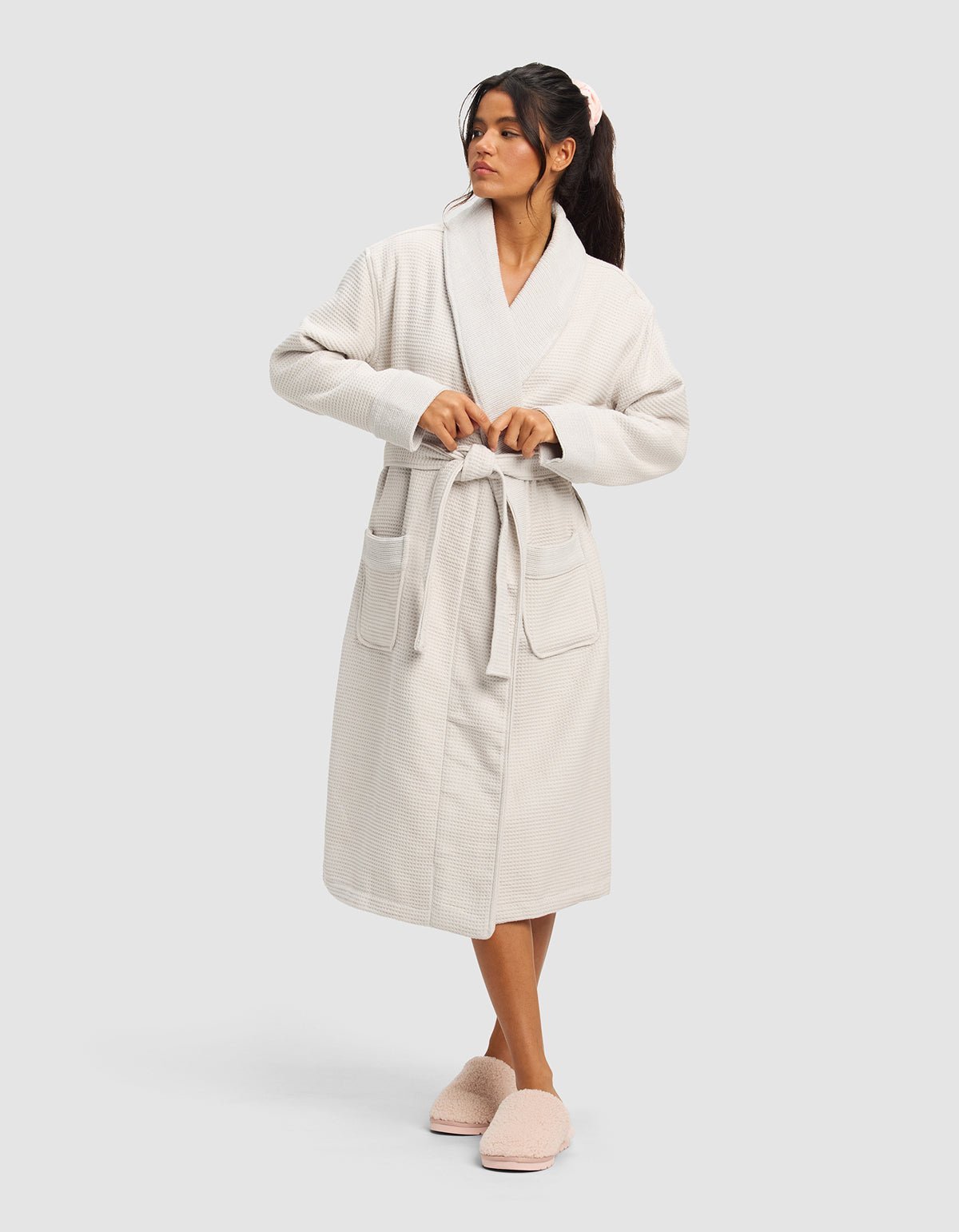 Waffle Bath Robe - Quahog Bay Bedding