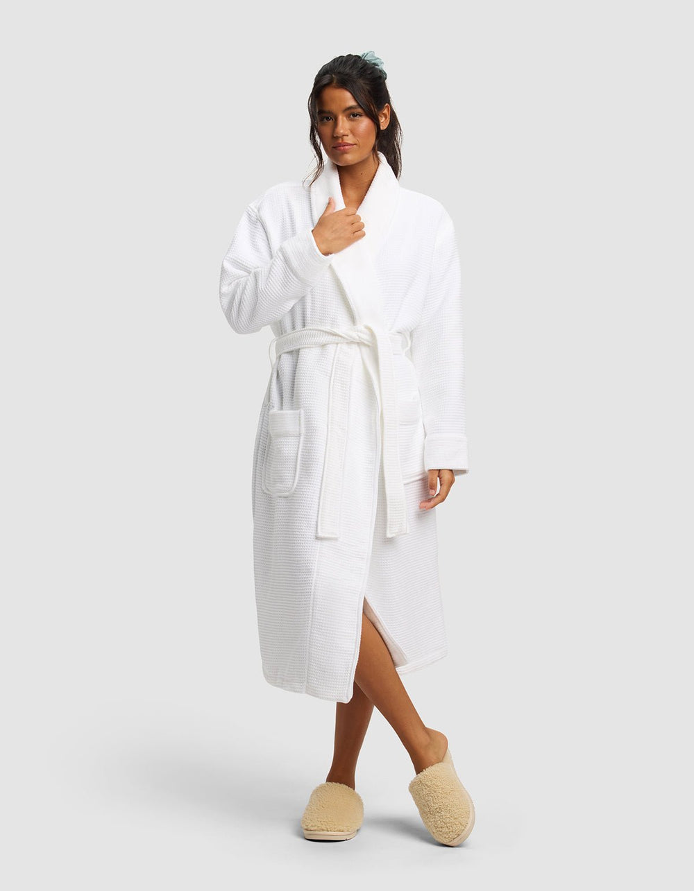 Waffle Bath Robe - Quahog Bay Bedding