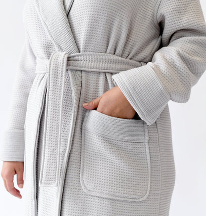 Waffle Bath Robe - Quahog Bay Bedding