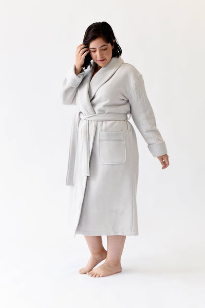 Waffle Bath Robe - Quahog Bay Bedding