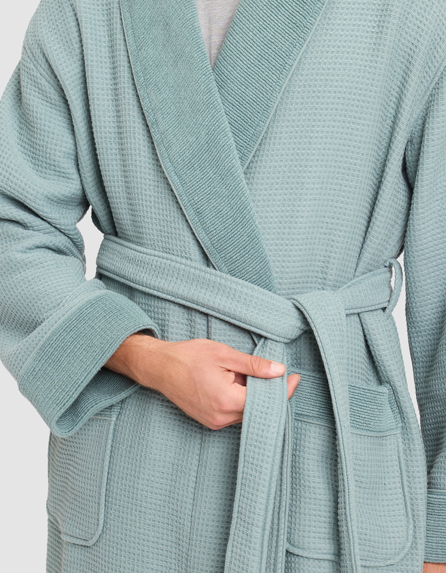 Waffle Bath Robe - Quahog Bay Bedding