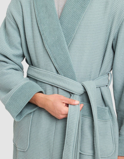Waffle Bath Robe - Quahog Bay Bedding