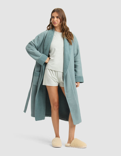 Waffle Bath Robe - Quahog Bay Bedding