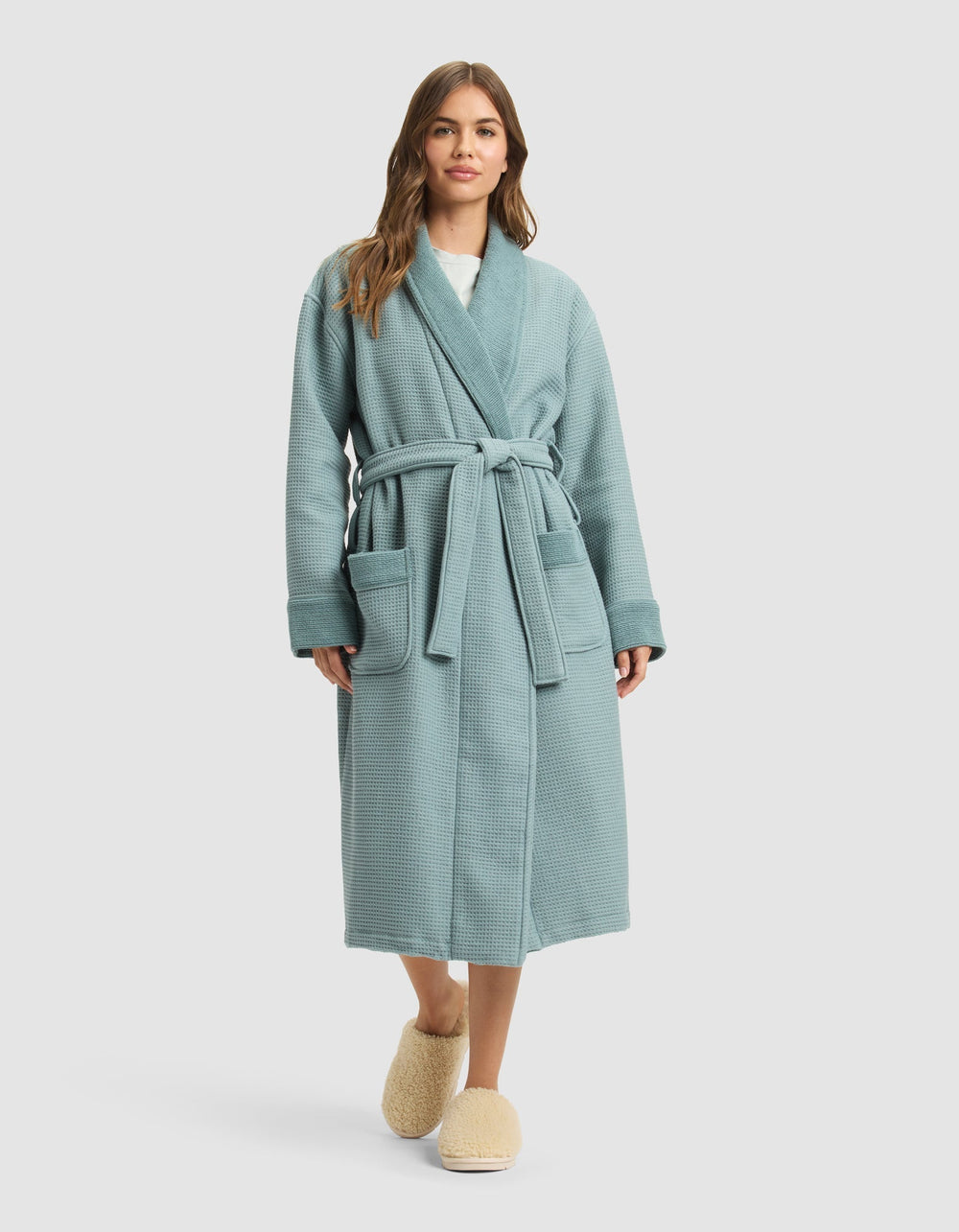 Waffle Bath Robe - Quahog Bay Bedding