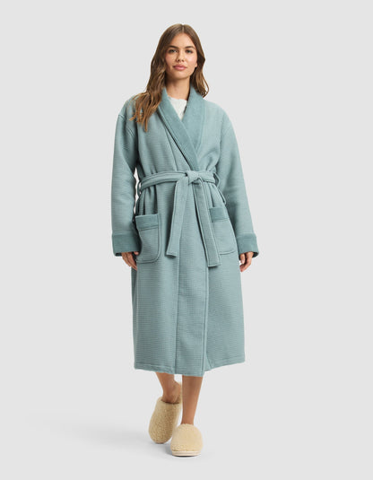 Waffle Bath Robe - Quahog Bay Bedding