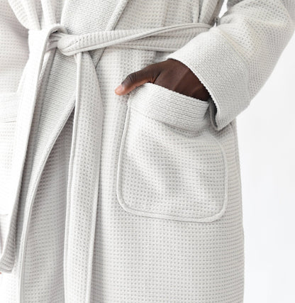 Waffle Bath Robe - Quahog Bay Bedding