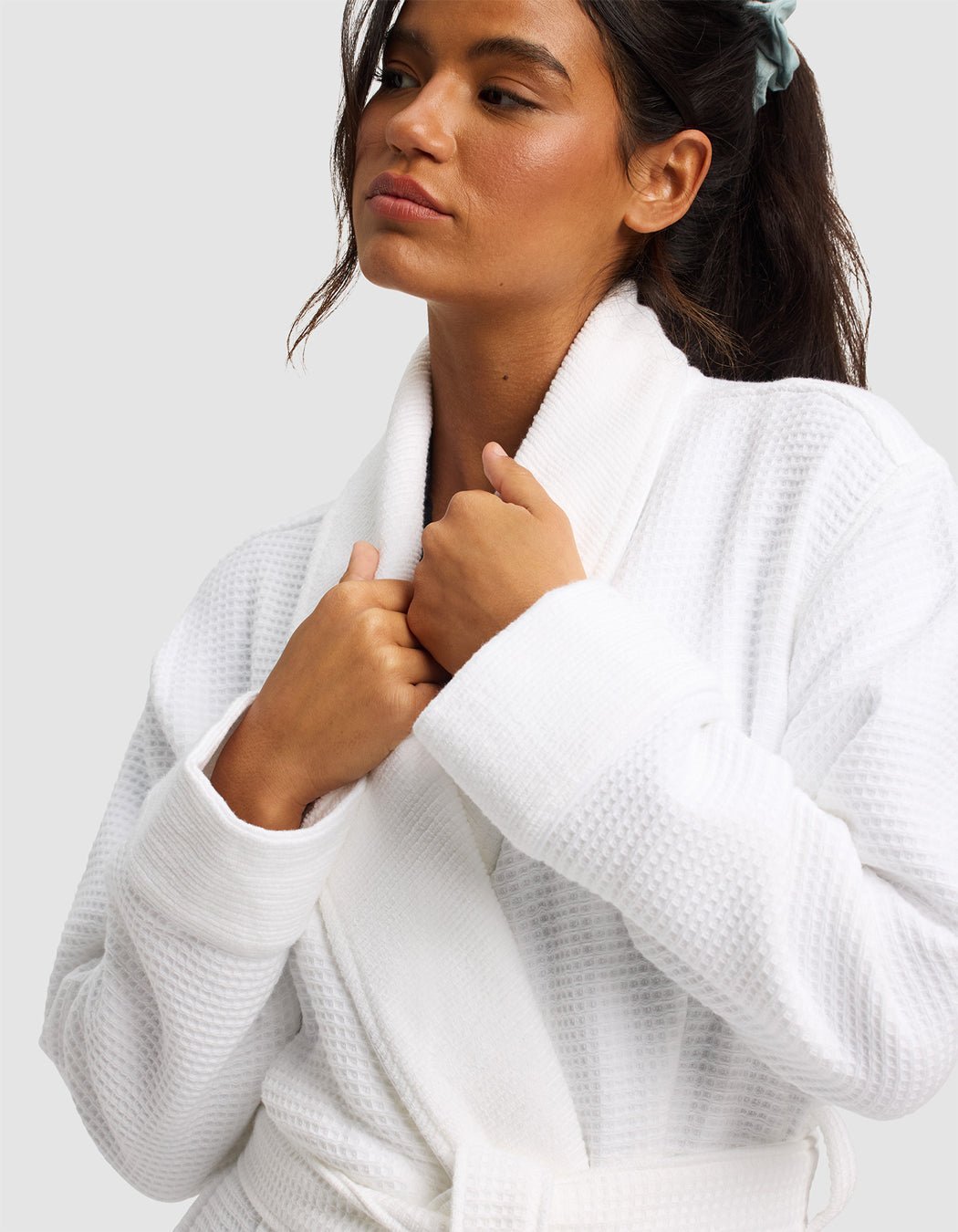Waffle Bath Robe - Quahog Bay Bedding