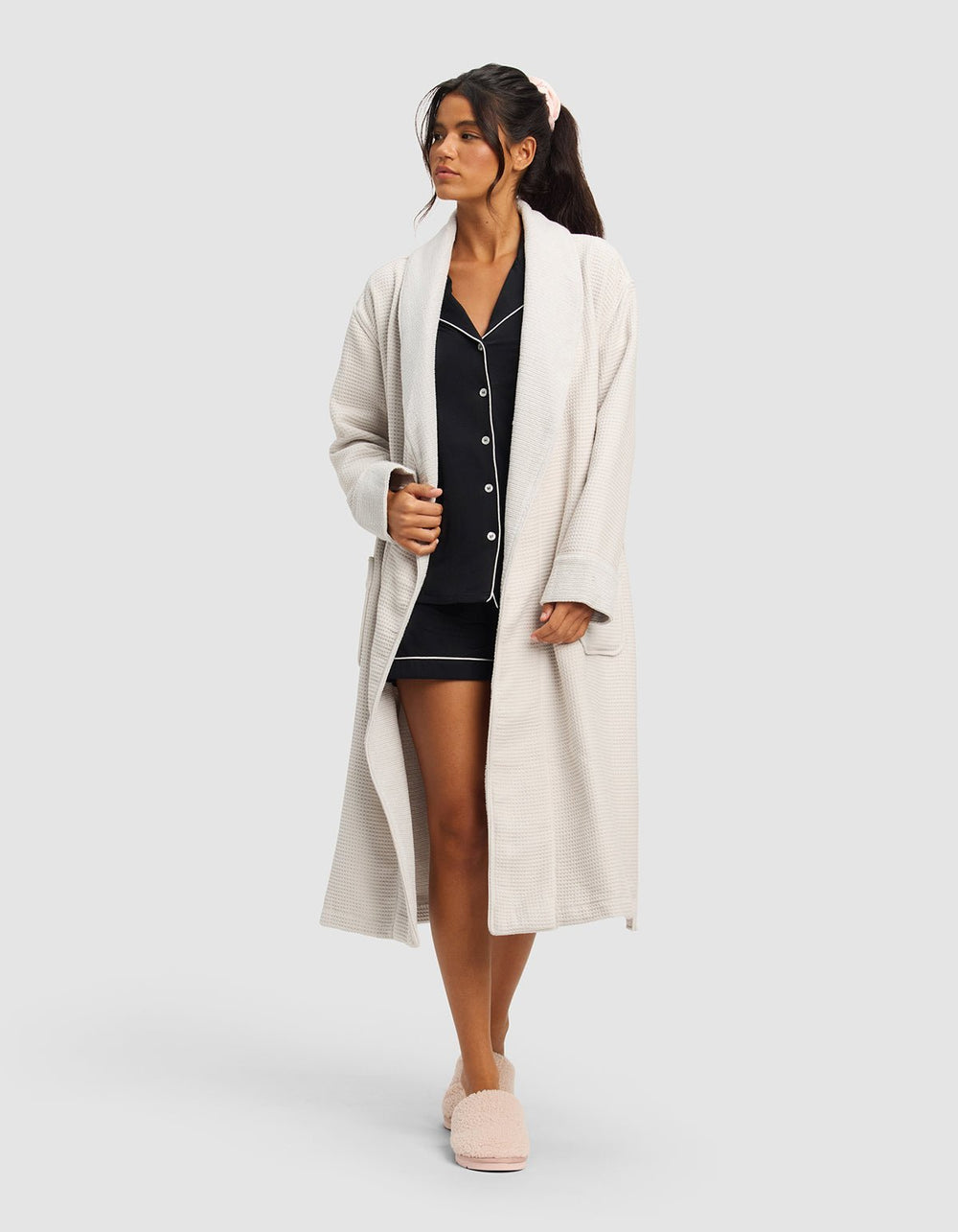 Waffle Bath Robe - Quahog Bay Bedding