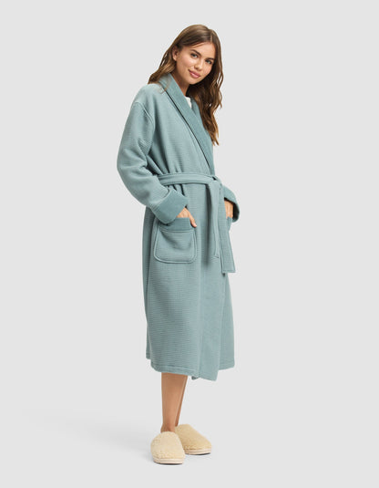 Waffle Bath Robe - Quahog Bay Bedding