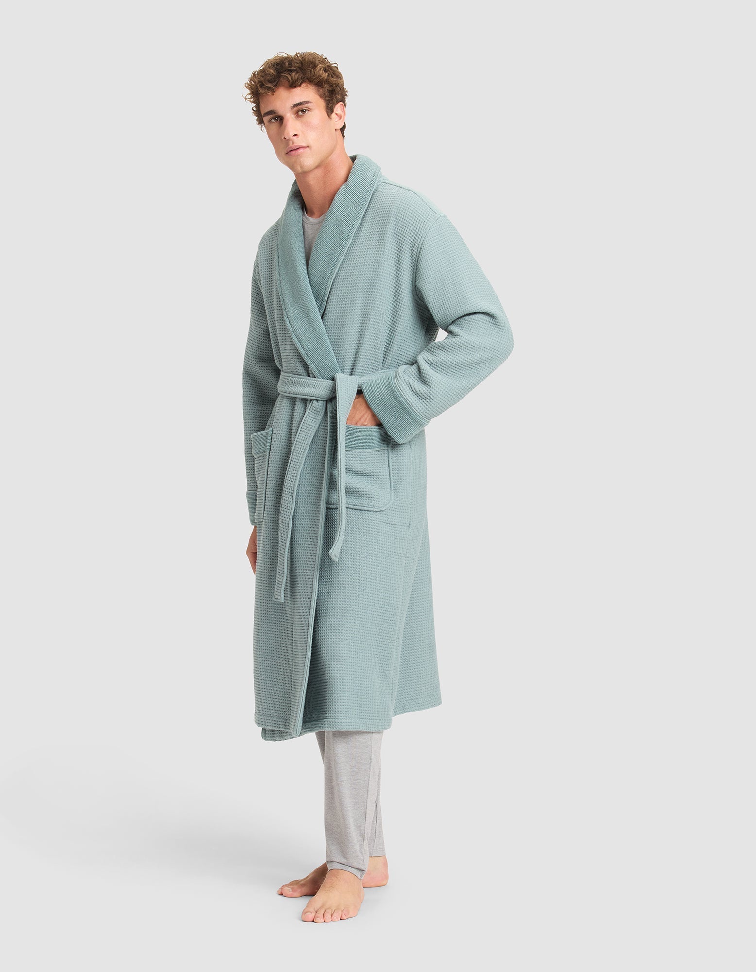 Waffle Bath Robe - Quahog Bay Bedding