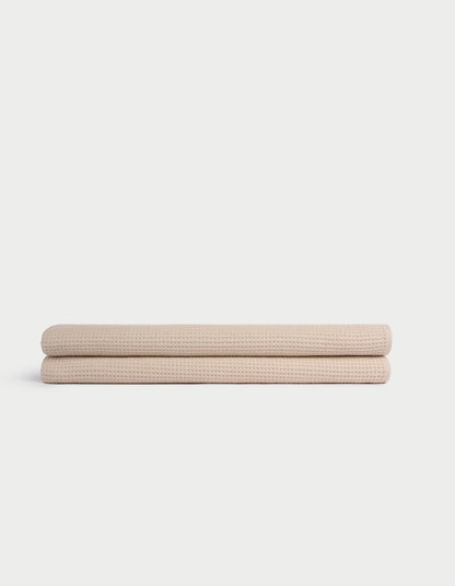 Waffle Bath Sheets - Cotton And Bamboo Blend Bath Sheets - Quahog Bay Bedding