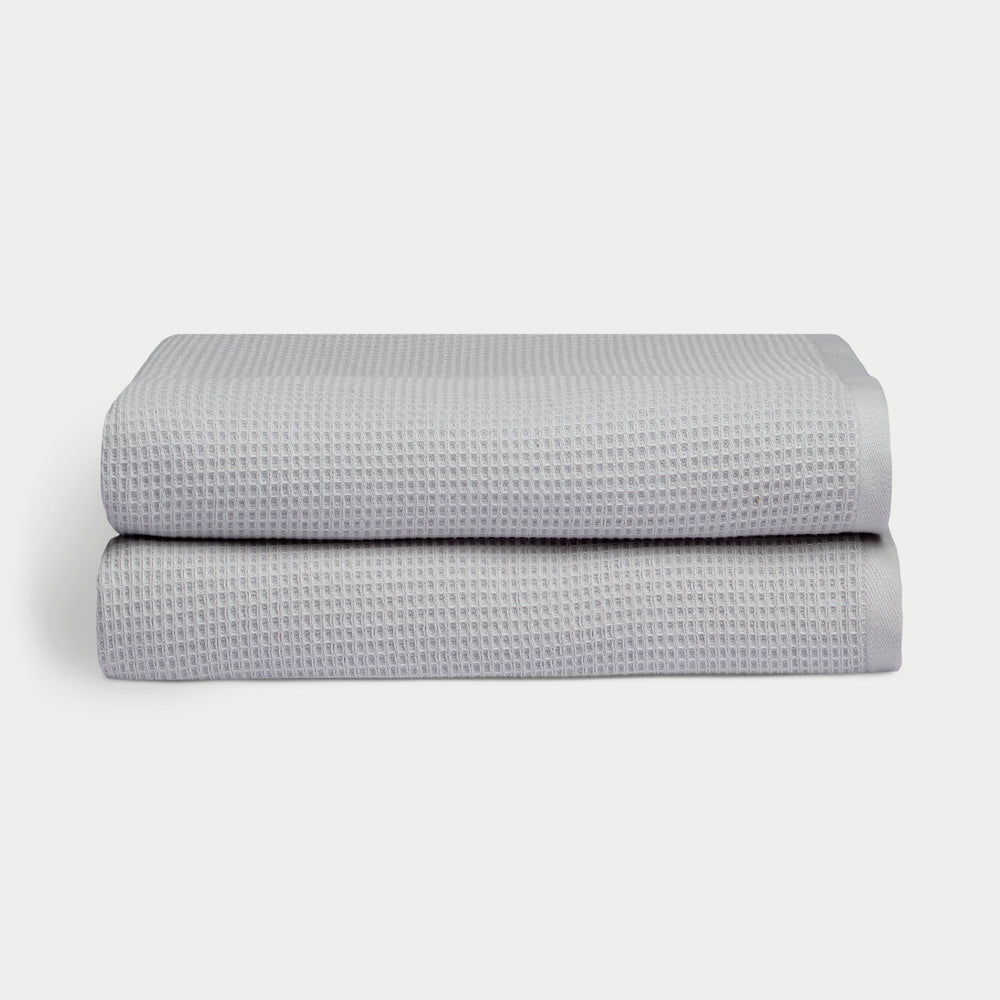 Waffle Bath Sheets - Cotton And Bamboo Blend Bath Sheets - Quahog Bay Bedding