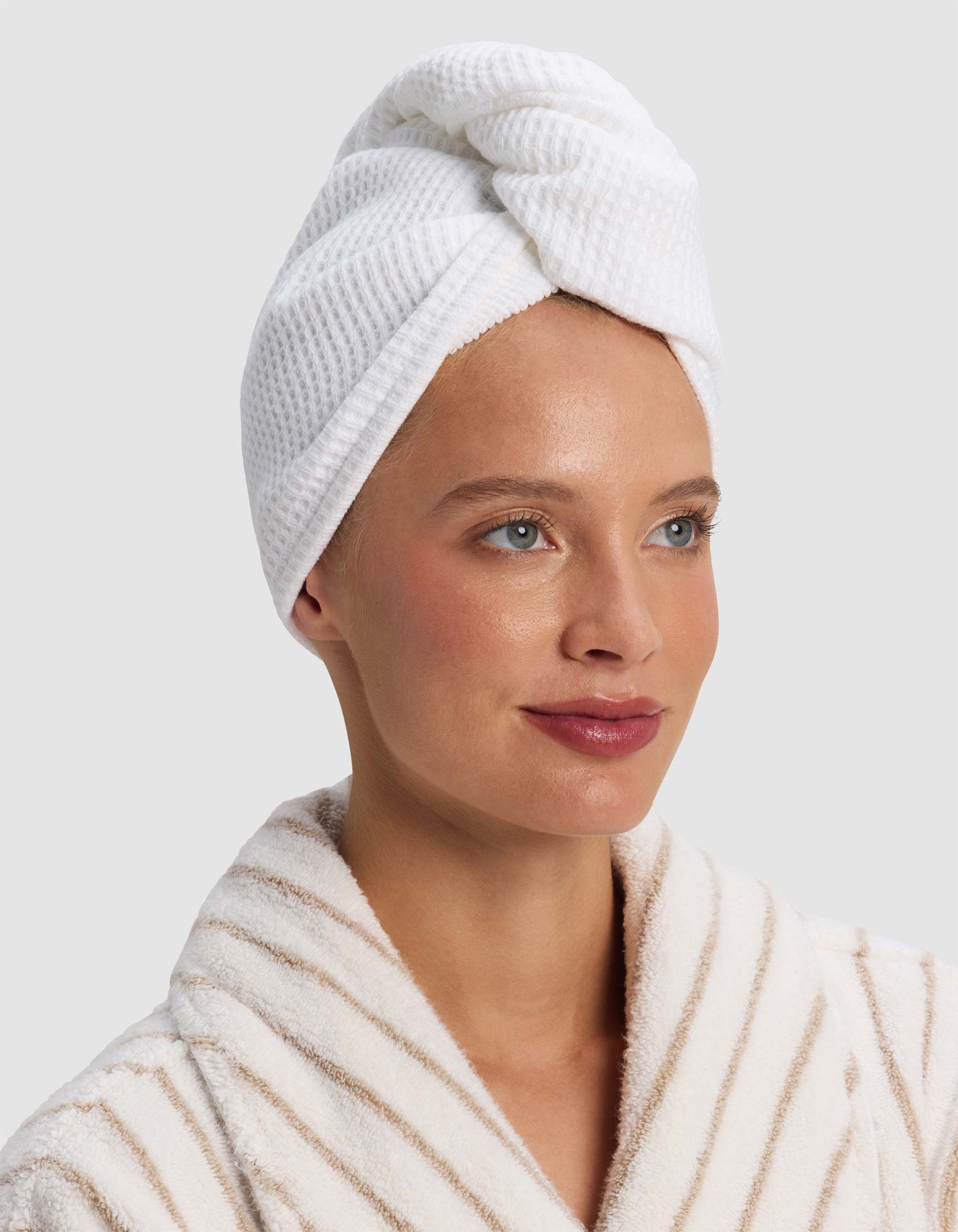 Waffle Hair Towel - Quahog Bay Bedding