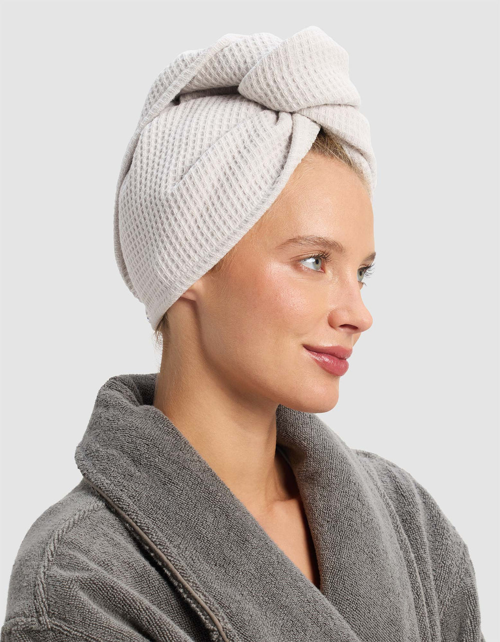 Waffle Hair Towel - Quahog Bay Bedding