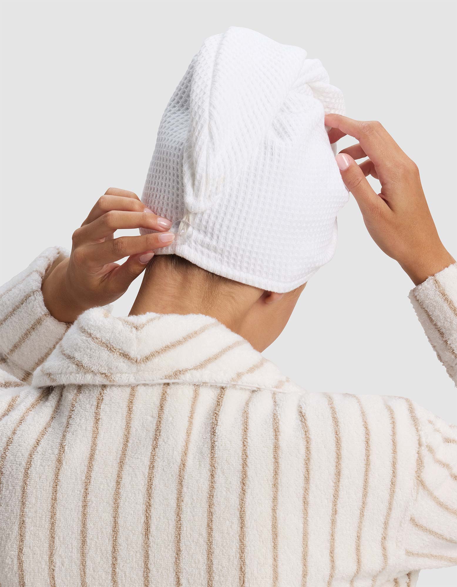 Waffle Hair Towel - Quahog Bay Bedding