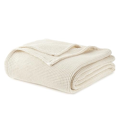 Waffle Knit Blanket - 100% Organic Cotton - Quahog Bay Bedding