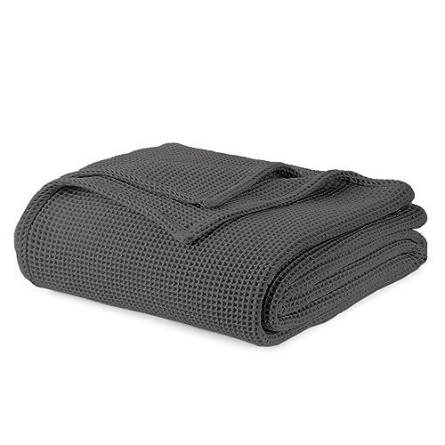 Waffle Knit Blanket - 100% Organic Cotton - Quahog Bay Bedding